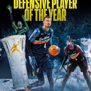 全票当选！NBA史上第一人，恭喜文班亚马！|封盖|俄克拉荷马雷霆队|切特-霍姆格伦|选票|年度_新浪体育_新浪新闻